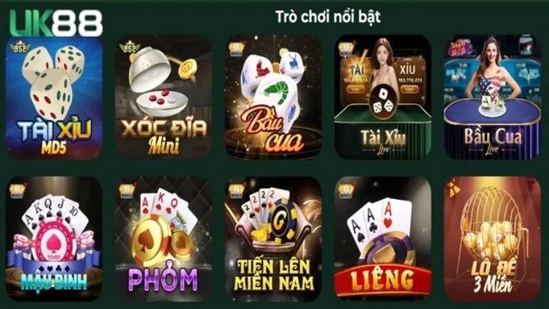 Nguyễn Văn Vĩ đã rất chịu khó tìm tòi và mang về Uk88 những thể loại cá cược đa dạng hấp dẫn