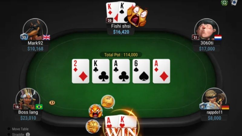 Chơi poker tại UK88 không chỉ mang lại cơ hội thắng cược mà còn giúp người chơi rèn luyện kỹ năng 